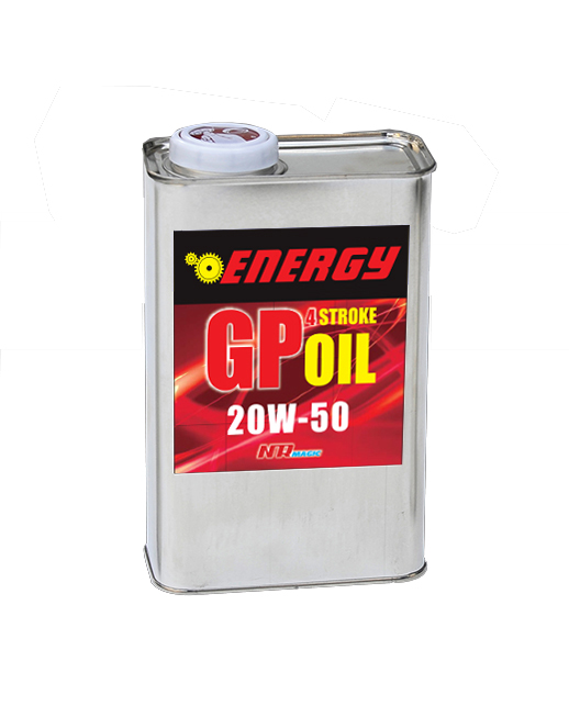 ENERGY GP　レーシングエンジンオイル(20W-50)　[限界を超えるひと押し!] 　内容量:1L